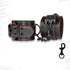 BONDAGE FETISH PLEASURE HANDCUFFS BLACK