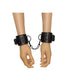 BONDAGE FETISH PLEASURE HANDCUFFS BLACK