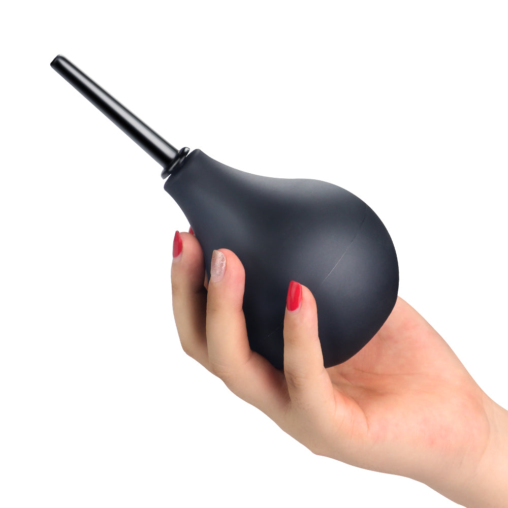 BONDAGE FETISH DELUXE TEARDROP DOUCHE BLACK