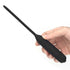 SILICONE VIBRATING URETHRAL DILATOR BLACK