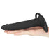 SILICONE FANTASY DOUBLE PROBER BLACK