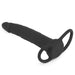 SILICONE FANTASY DOUBLE PROBER BLACK Sunset Novelties
