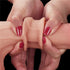 8.5IN SLIDING SKIN DUAL LAYER DONG FLESH