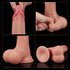 8.5IN SLIDING SKIN DUAL LAYER DONG FLESH