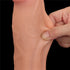 KING SIZED SLIDING SKIN DUAL LAYER DONG