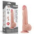 KING SIZED SLIDING SKIN DUAL LAYER DONG