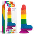 7.5" PRIDE RAINBOW DILDO