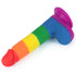 7.5" PRIDE RAINBOW DILDO