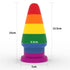 6" PRIDE RAINBOW ANAL PLUG