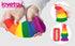 6" PRIDE RAINBOW ANAL PLUG