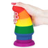 6" PRIDE RAINBOW ANAL PLUG