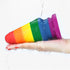 6" PRIDE RAINBOW ANAL PLUG