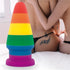 6" PRIDE RAINBOW ANAL PLUG