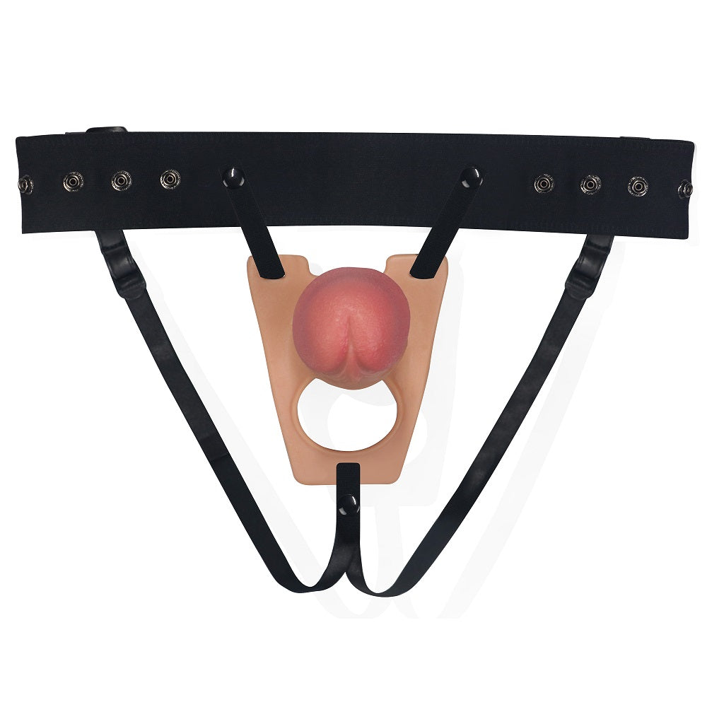 8.5" UNISEX HOLLOW STRAP ON HARNESS SET