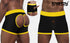 INGEN UNISEX HORNY STRAPON SHORTS BLACK/YELLOW
