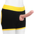 INGEN UNISEX HORNY STRAPON SHORTS BLACK/YELLOW