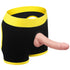 INGEN UNISEX HORNY STRAPON SHORTS BLACK/YELLOW
