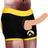 INGEN UNISEX HORNY STRAPON SHORTS BLACK/YELLOW