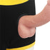 INGEN UNISEX HORNY STRAPON SHORTS BLACK/YELLOW