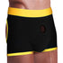INGEN UNISEX HORNY STRAPON SHORTS BLACK/YELLOW