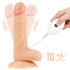 VIBRATING 7IN DILDO EASY STRAPON SET