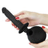 BONDAGE FETISH DELUXE DILDO DOUCHE BLACK