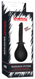 BONDAGE FETISH DELUXE DILDO DOUCHE BLACK