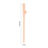 JOKES AND PARTIES WILLY STRAWS WHITE 9PK