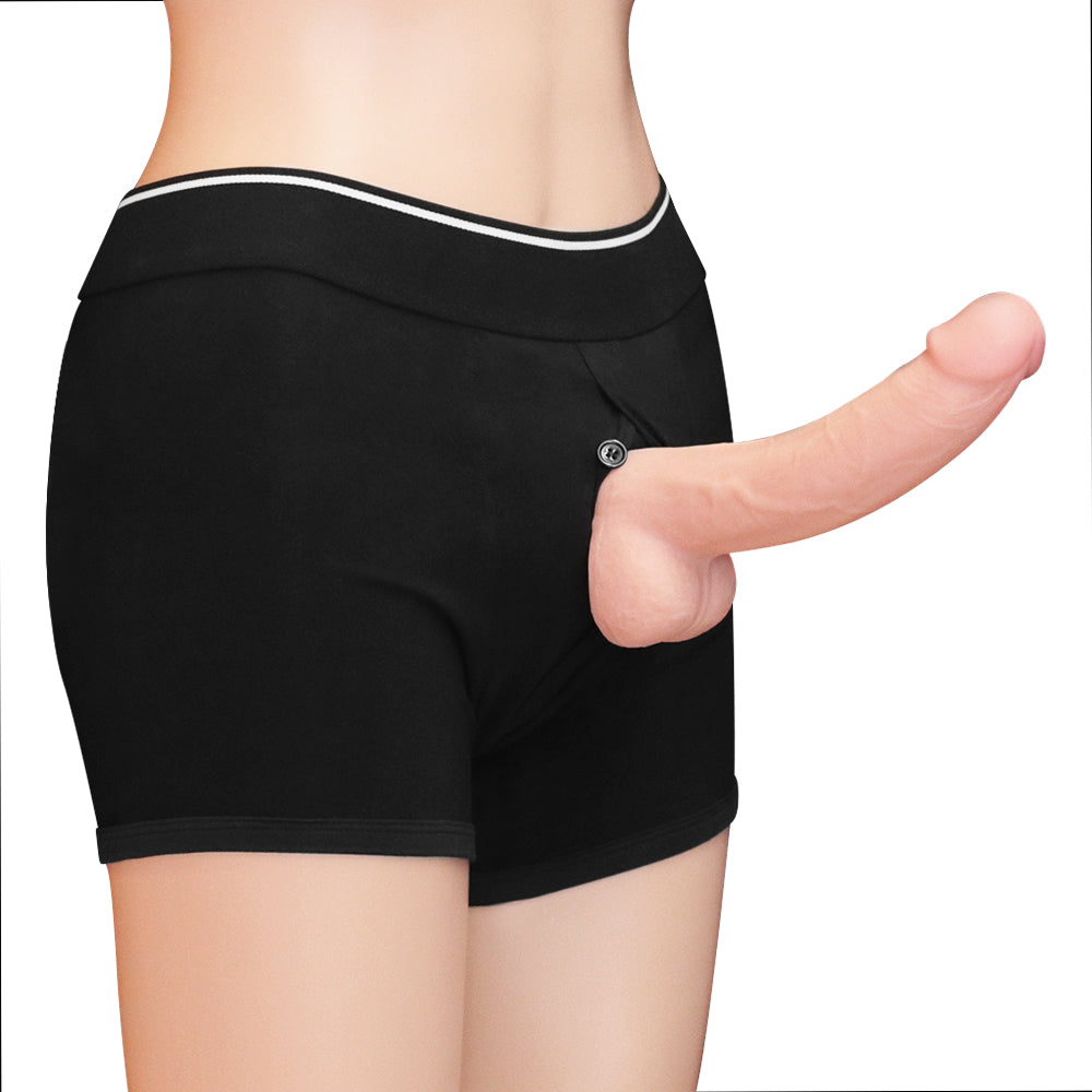 INGEN UNISEX STRAPON SHORTS BLACK