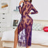 SI ROBE & G STRING PURPLE