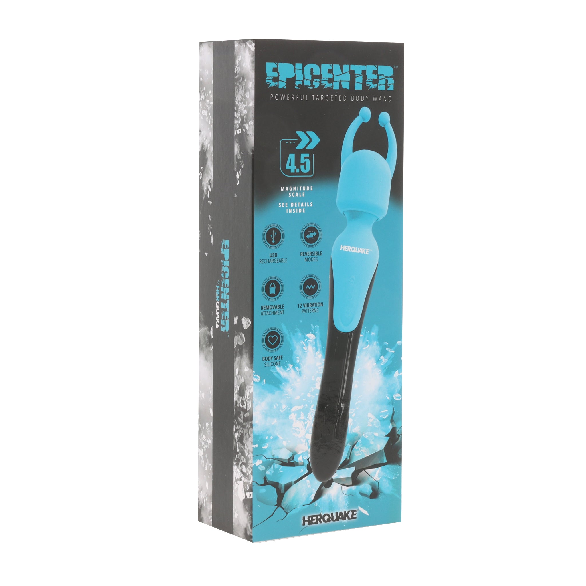Strongest Vibrating Wand with Stimulator Sleeve - The Epicenter Sunset Novelties Strongest Vibrating Wand with Stimulator Sleeve - The Epicenter Sunset Novelties