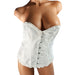 DONT CALL ME SWEETHEART CORSET WHITE Immense Pleasure Products