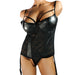 BODICE OF BEAUTY AND LOVE CORSET BLACK Sunset Novelties