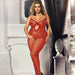 CROCHET FISHNET RED O/S Immense Pleasure Products