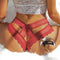 DON'T CROSS ME STRAPPY PANTY BLACK