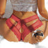 DON'T CROSS ME STRAPPY PANTY BLACK