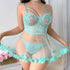 SI BABYDOLL & PANTY GREEN