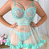 SI BABYDOLL & PANTY GREEN