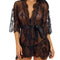 SI ROBE & G STRING  BLACK