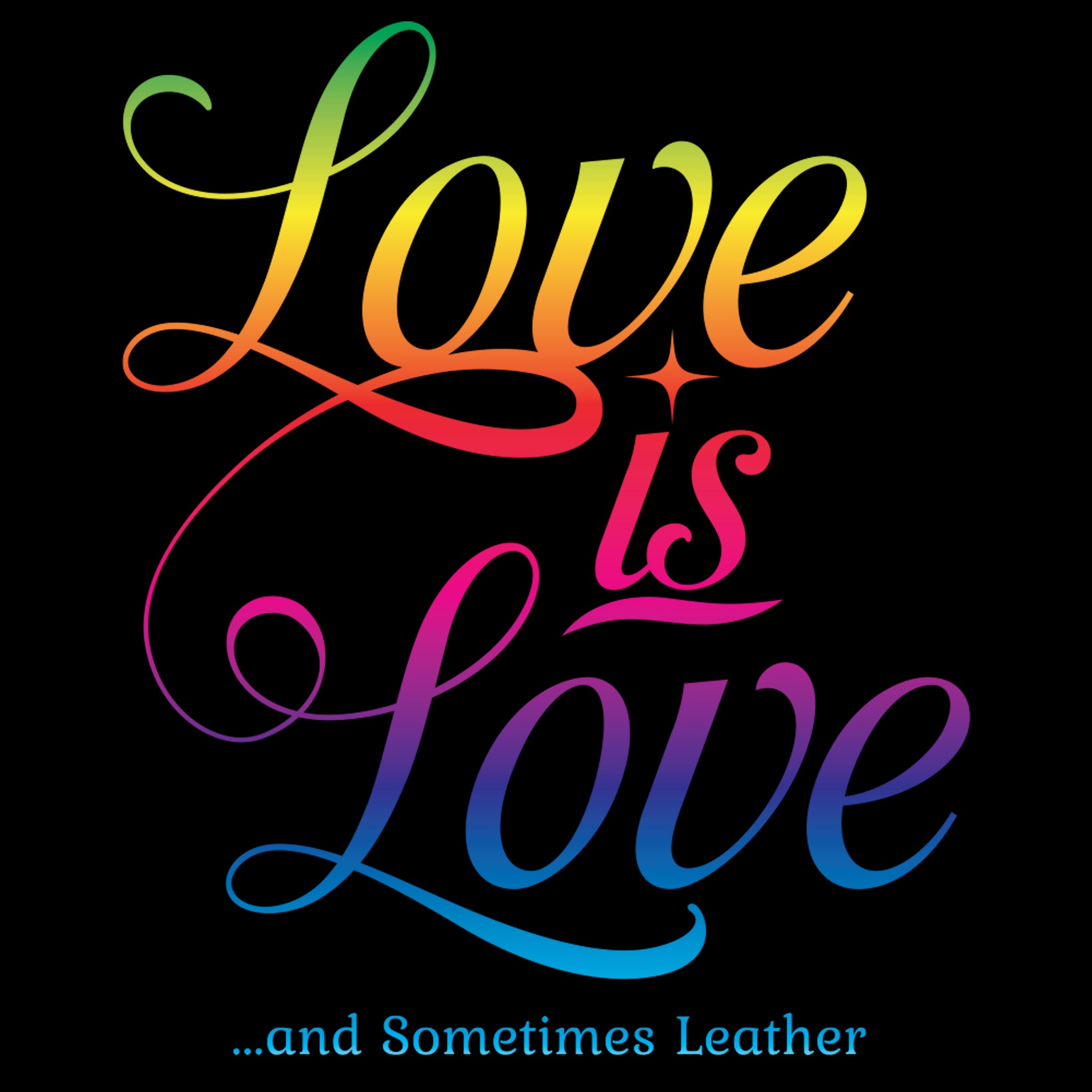 LOVEISLOVE002xBDSM PRIDE-TSHIRT(B)