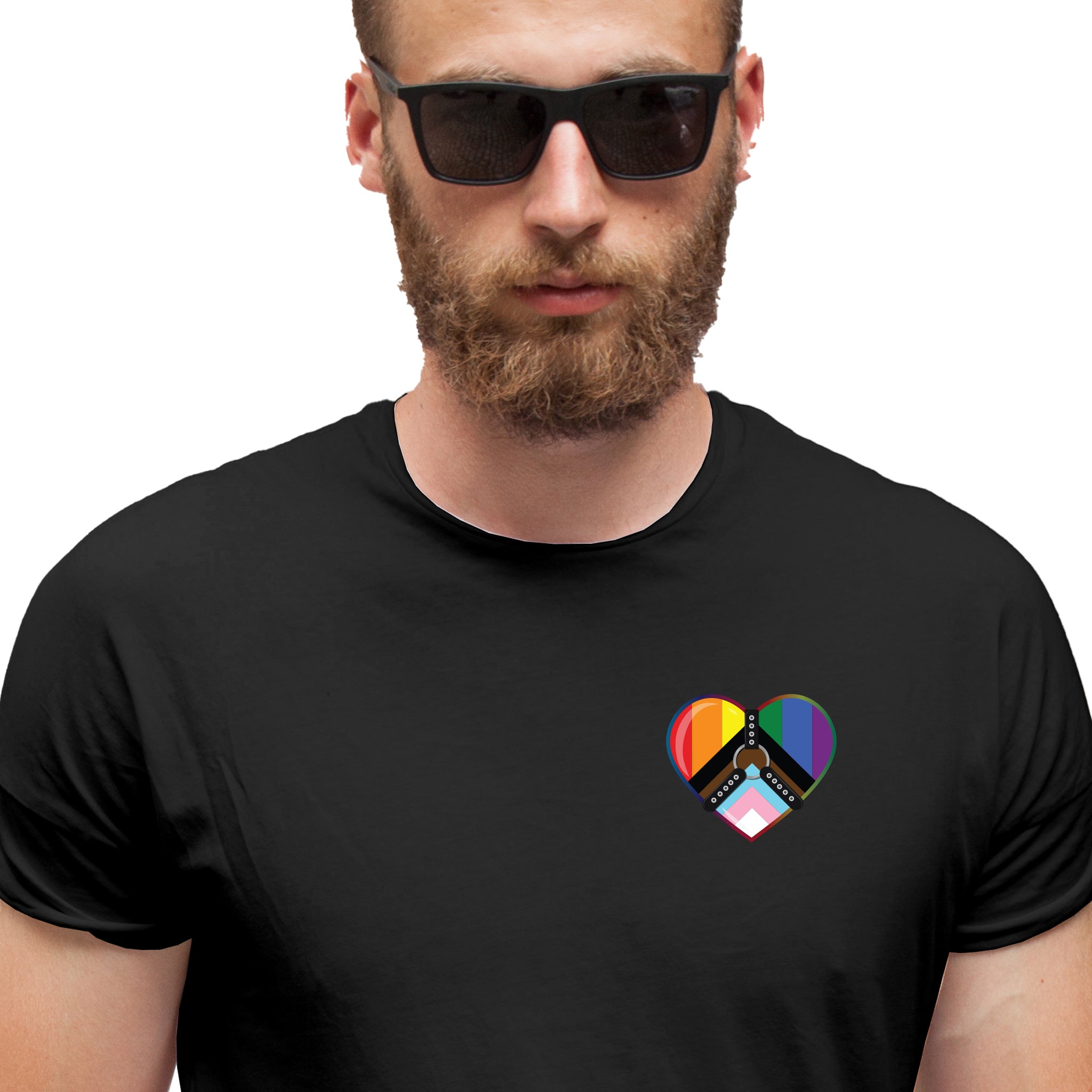 LOVEISLOVE002xBDSM PRIDE-TSHIRT(B)