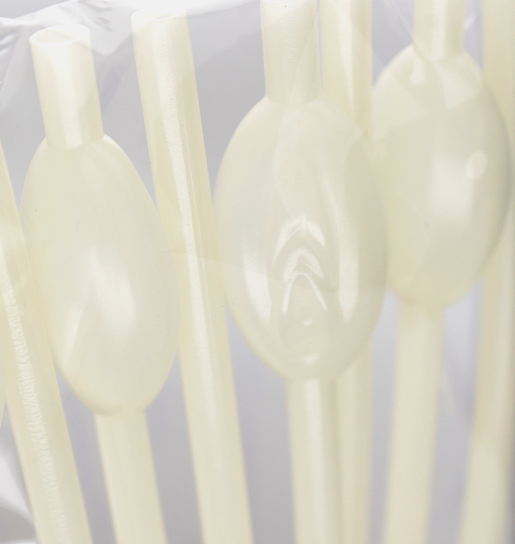 GITD PUSSY STRAWS-PACK OF 9