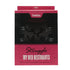 STRUGGLE MY BED RESTRAINTS BLACK