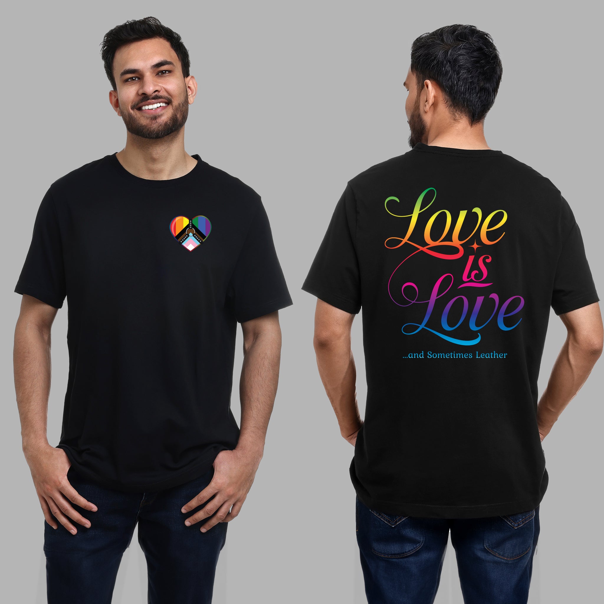 LOVEISLOVE002xBDSM PRIDE-TSHIRT(B)
