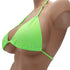 REGULAR TRI TOP BRA NEON GREEN