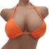 REGULAR TIR TOP BRA NEON ORANGE