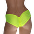 Neon Yellow Booty Shorts O/S