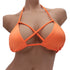 STRAPPY TRI TOP ORANGE