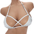 WHITE STRAPPY TRI TOP