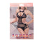 SI FISHNET LACE BODYSUIT-OS-BLACK